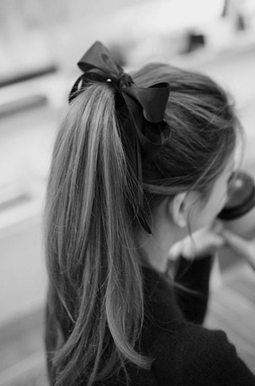 half ponytail hairstyle