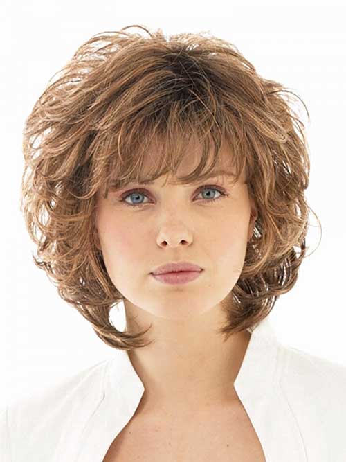 short hairstyles for overweight women over 40