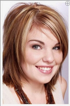 80 Cute Short Hairstyles for Round Faces with Double Chin 2020