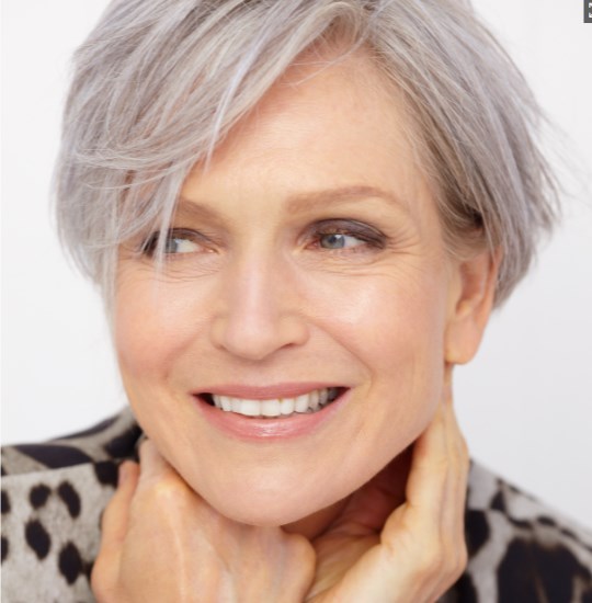 Grey Hairstyles For Fine Thin Hair Over 50
