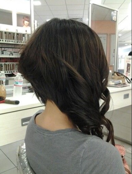 Womens Hairstyle Short On Top Long In Back
