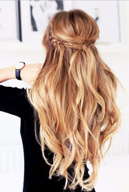New Years Eve Hairstyle For Long Hair