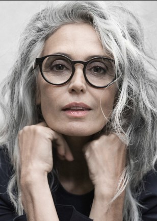 Gray Hair Short Hairstyles For Fine Hair Over 60 With Glasses - bmp-i