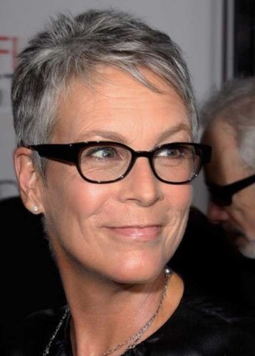 Hairstyles For Grey Hair And Glasses