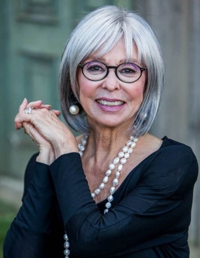 Short Grey Hairstyles For Over 70 With Glasses