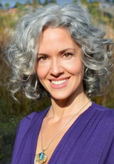 Curly Grey Hairstyles 2019