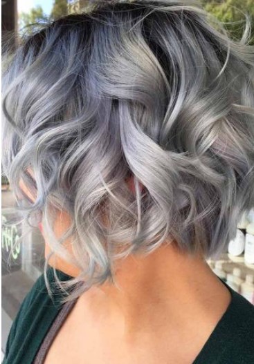 Short Curly Hairstyles For Gray Hair Gallery
