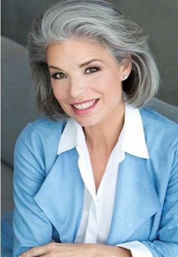 Grey Hairstyles For Over 50