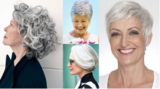 Grey Hairstyles For Seniors