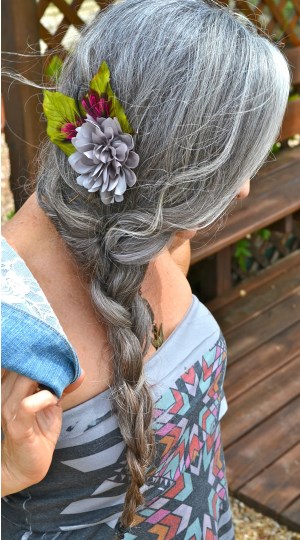 Grey Hairstyles With Bangs