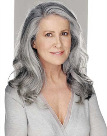 Long Gray Hairstyles Over 50