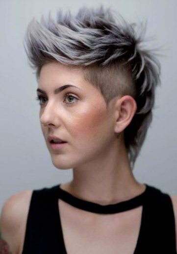 Short Hairstyles For Grey Hair Gallery