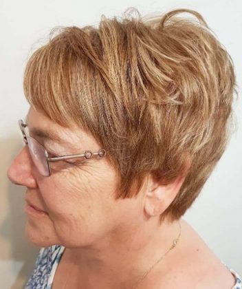 70 Best Short Hairstyles for Square Faces Over 50 & 60 - Trendy