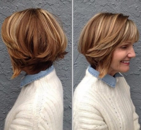 Short Hairstyles For Square Faces Over 60