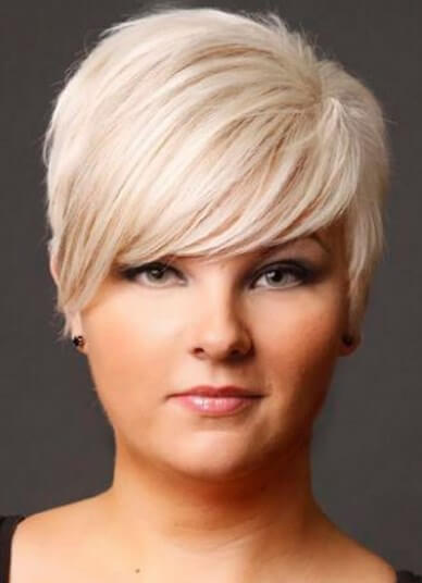 100+ Latest Short Hairstyles for Overweight Over 50 ...