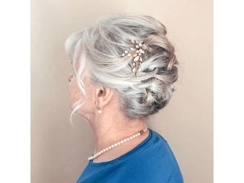 Hairdo For Second Wedding Older Brides