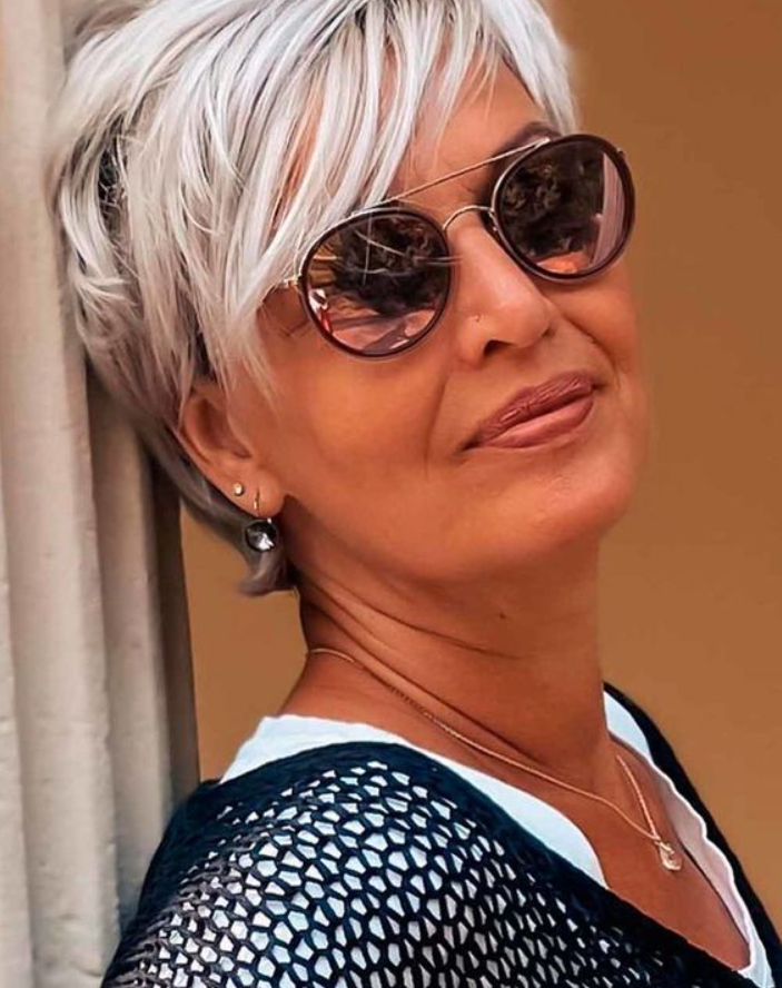 Classy And Simple Short Hairstyles For Women Over 50
