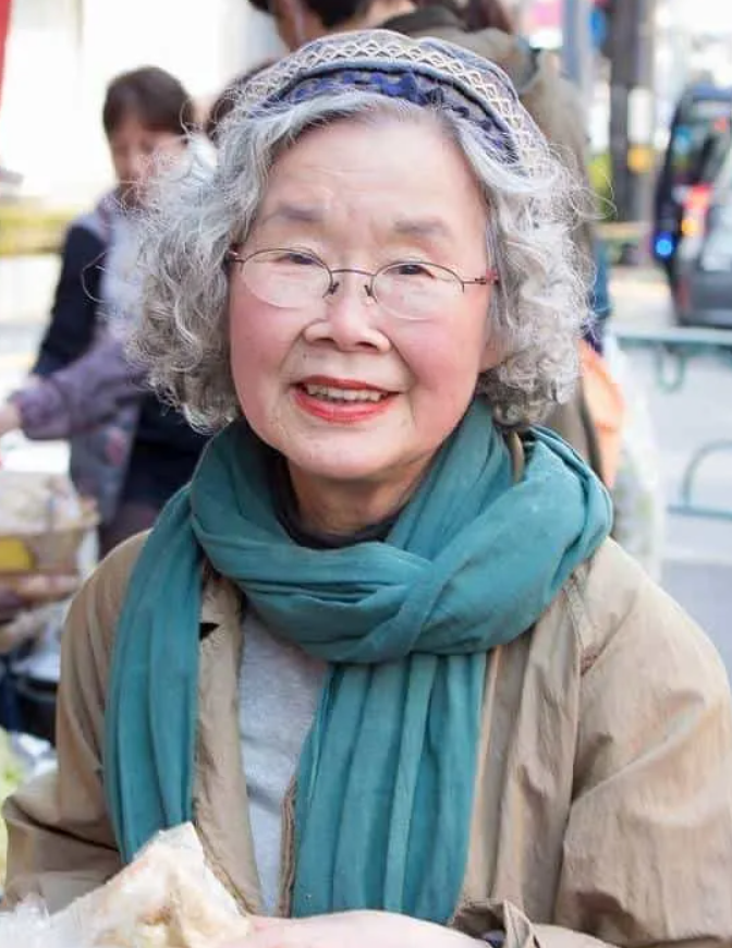 Granny Costume With Glasses