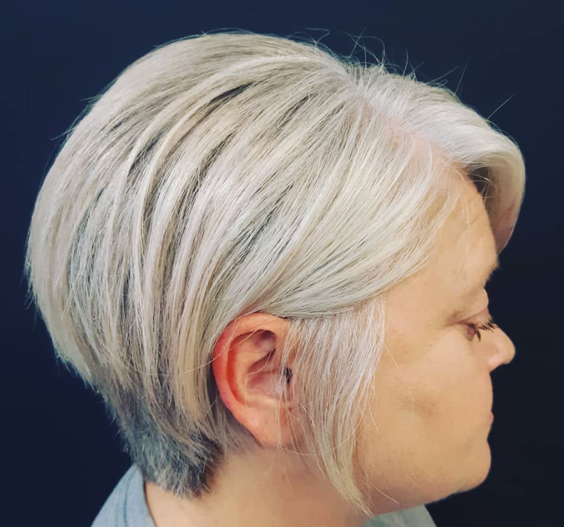 Gray Hair For Women Over 60