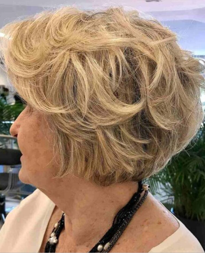 Modern Hairdo For Older Lady Over 60 To Keep Up With Trends