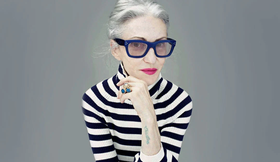 Stylish Looks Of 70 Year Women With Glasses