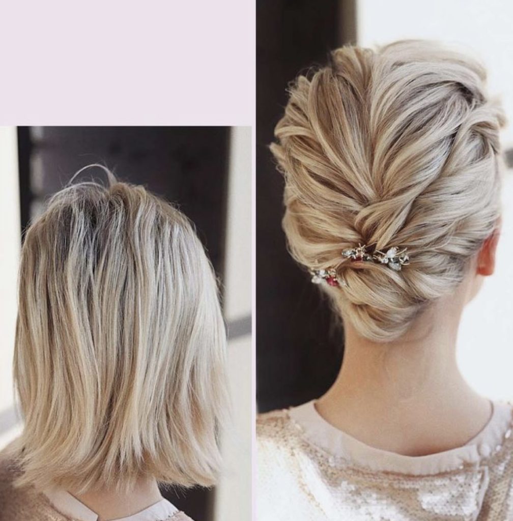 20 Stylish Wedding Hairstyles for Short Hair over 50