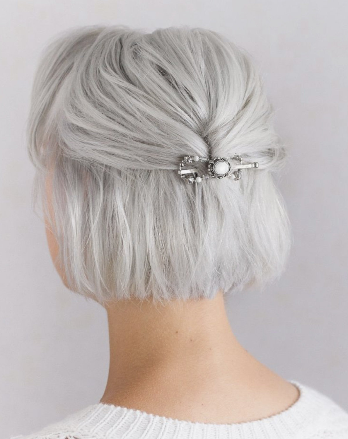 Very Short Wedding Guest Hairstyle
