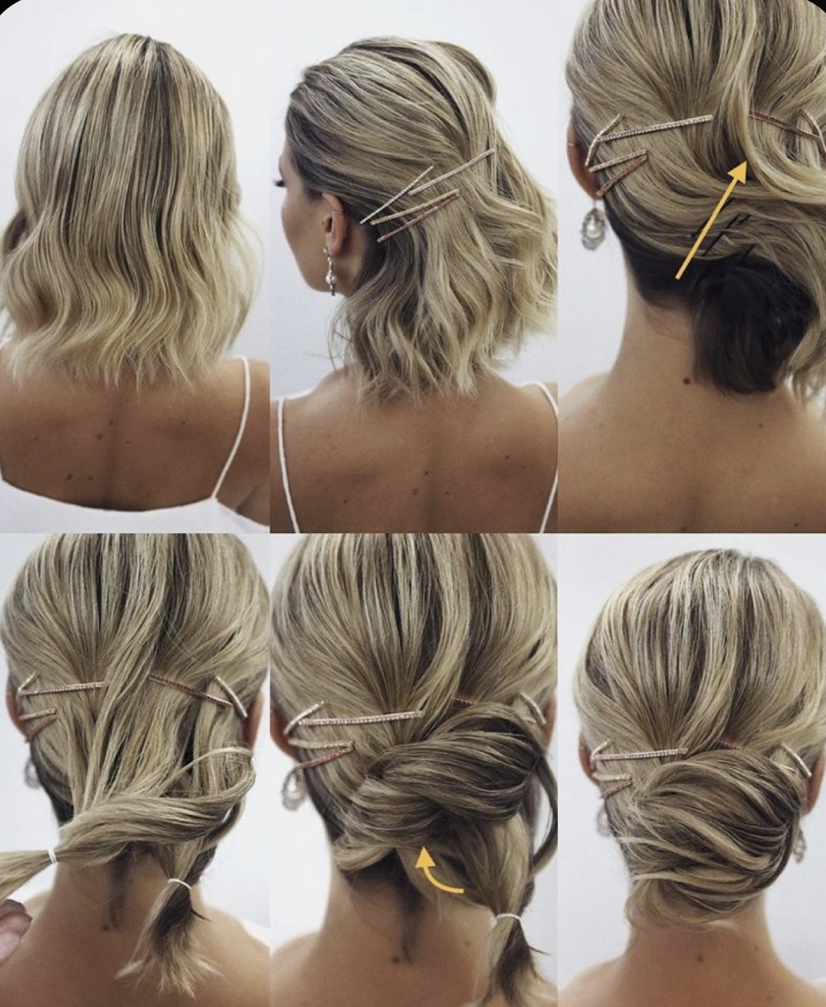 Easy Updos For Short Fine Hair To Do Yourself
