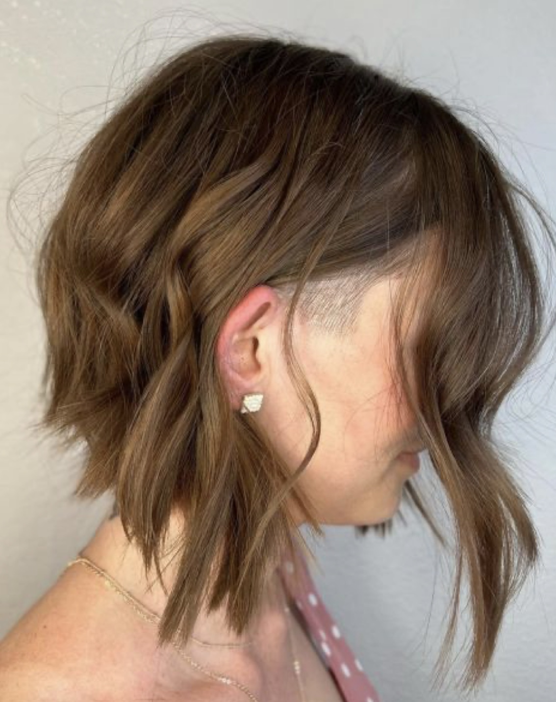 Long Inverted Bob With Undercut