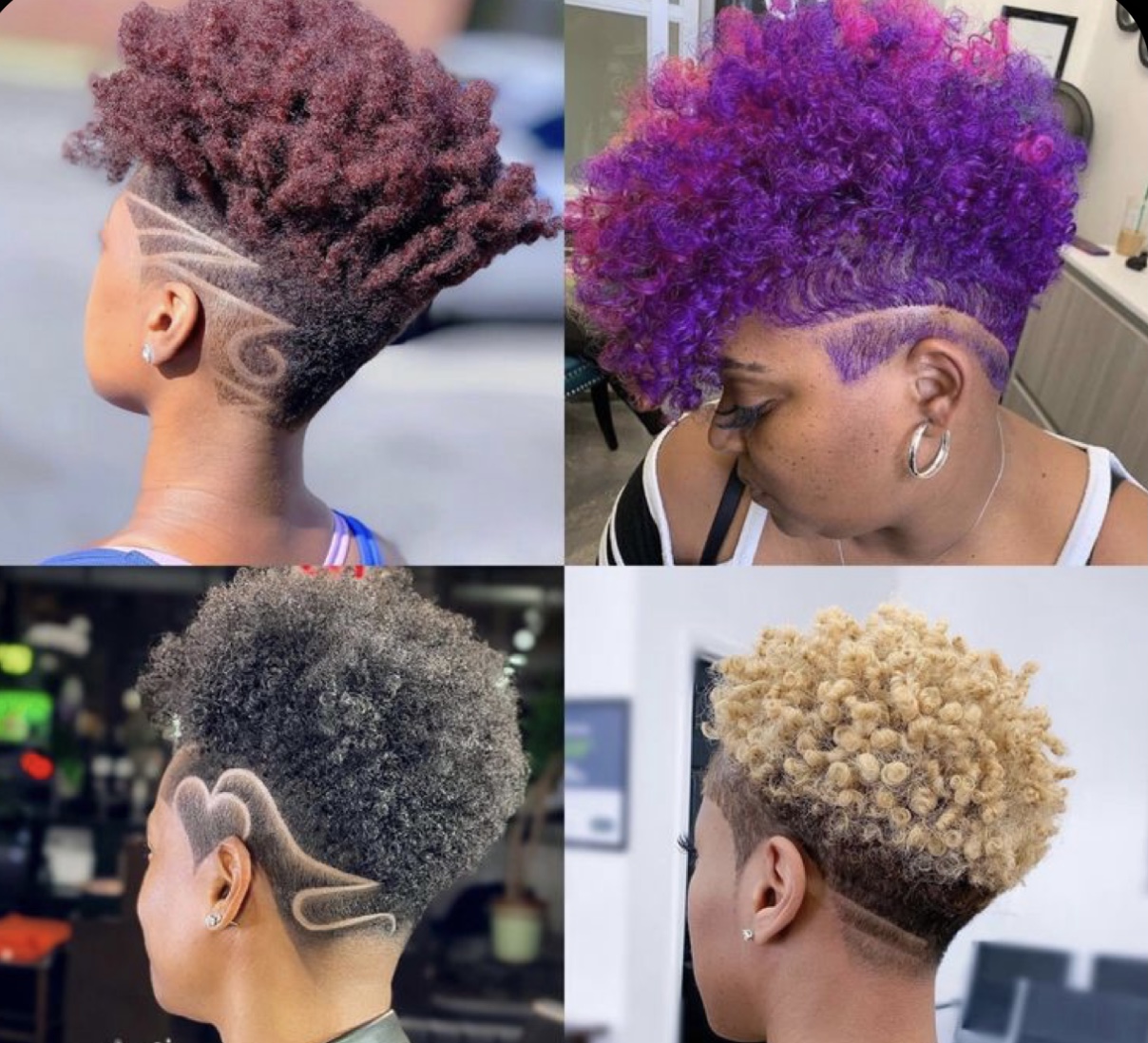 Short Natural Haircuts For Black Women 2023